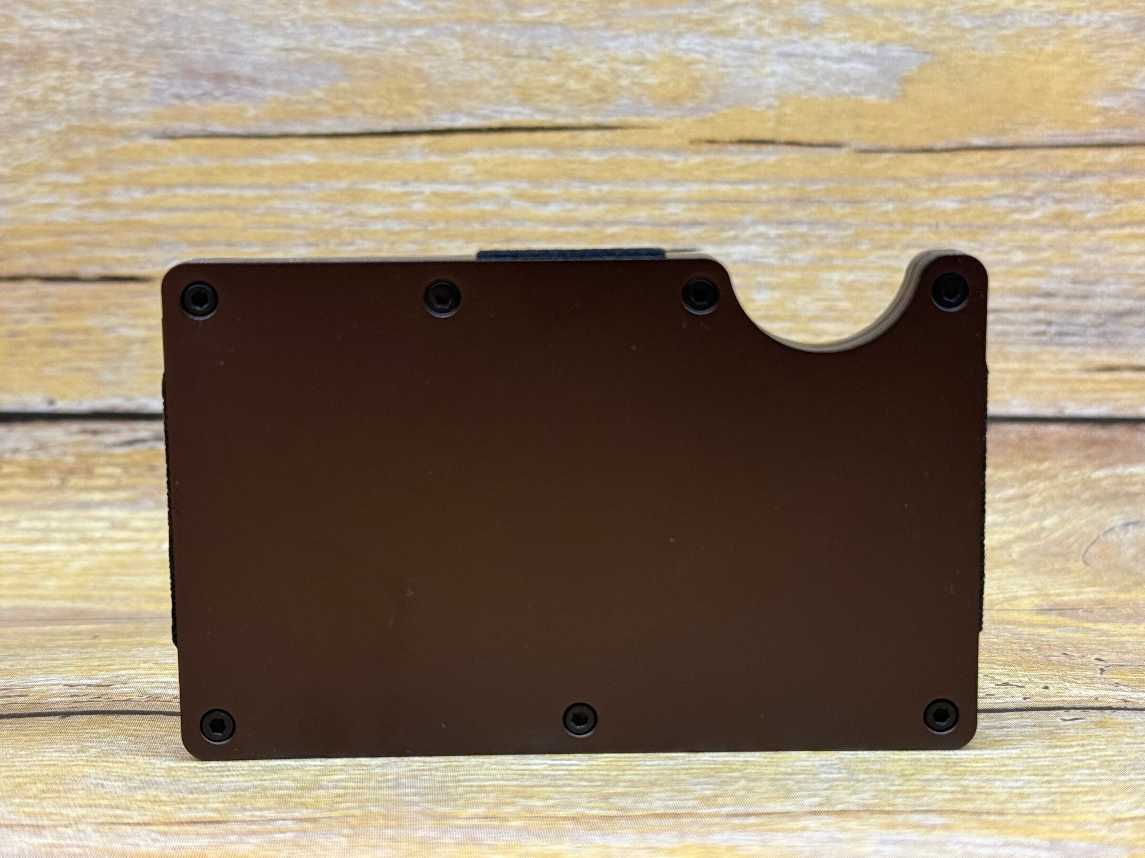 Personalized Ultra-Thin Aluminum Money Clip Wallet