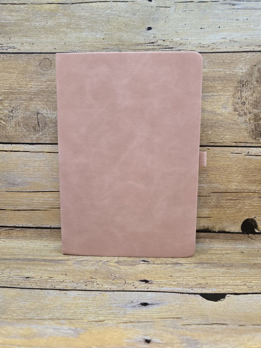 Personalized Hardcover A5 Notebook | Fabric Cover Journal with Elastic Band