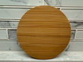 Personalized Rustic Wooden Coasters | Round Bamboo & Walnut 4 pack