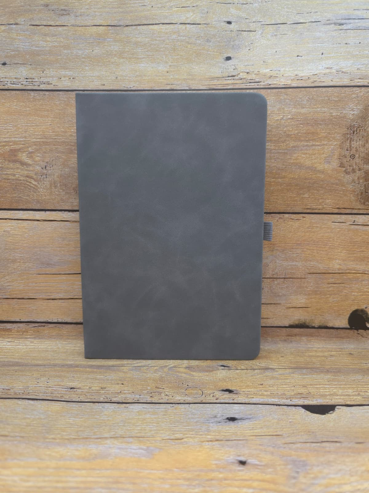 Personalized Hardcover A5 Notebook | Fabric Cover Journal with Elastic Band