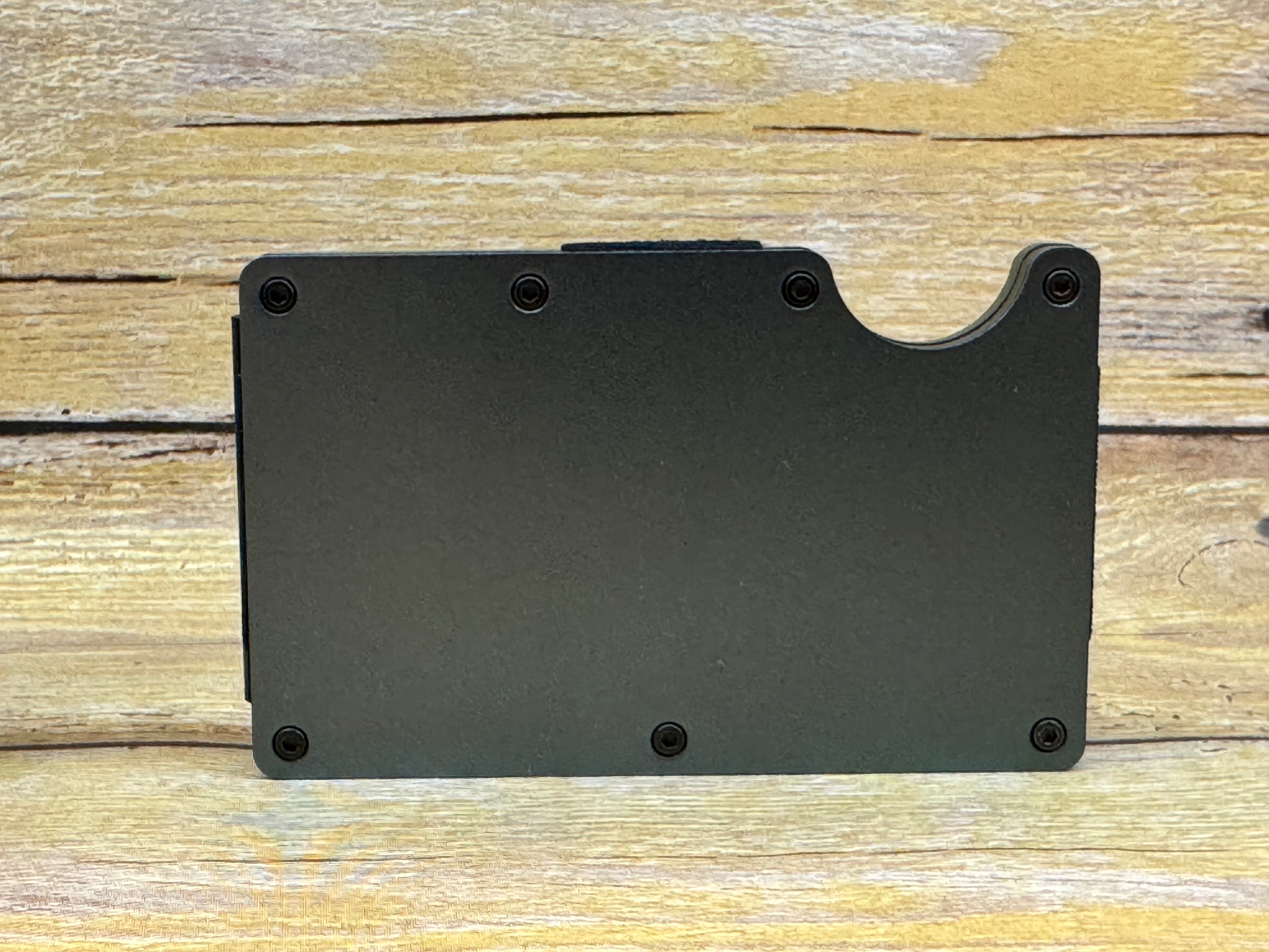 Personalized Ultra-Thin Aluminum Money Clip Wallet