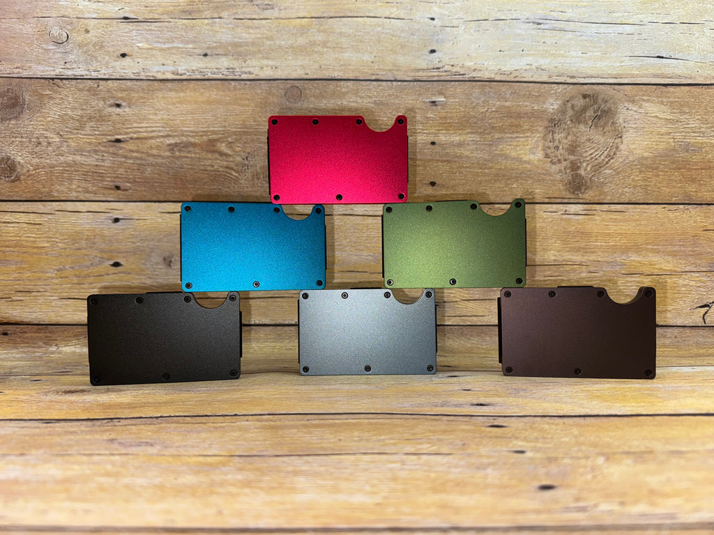 Personalized Ultra-Thin Aluminum Money Clip Wallet