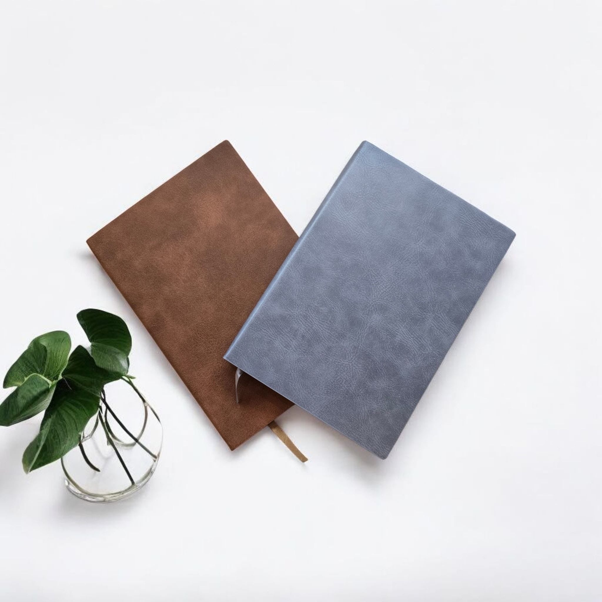 Personalized Faux Leather Notebook