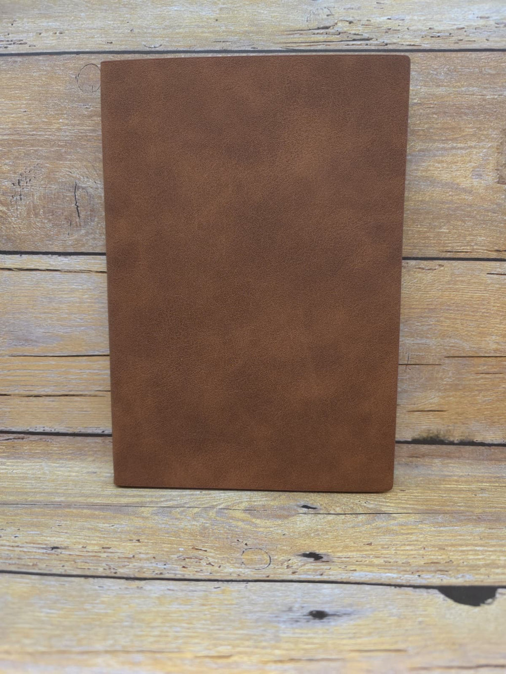 Personalized Faux Leather Notebook