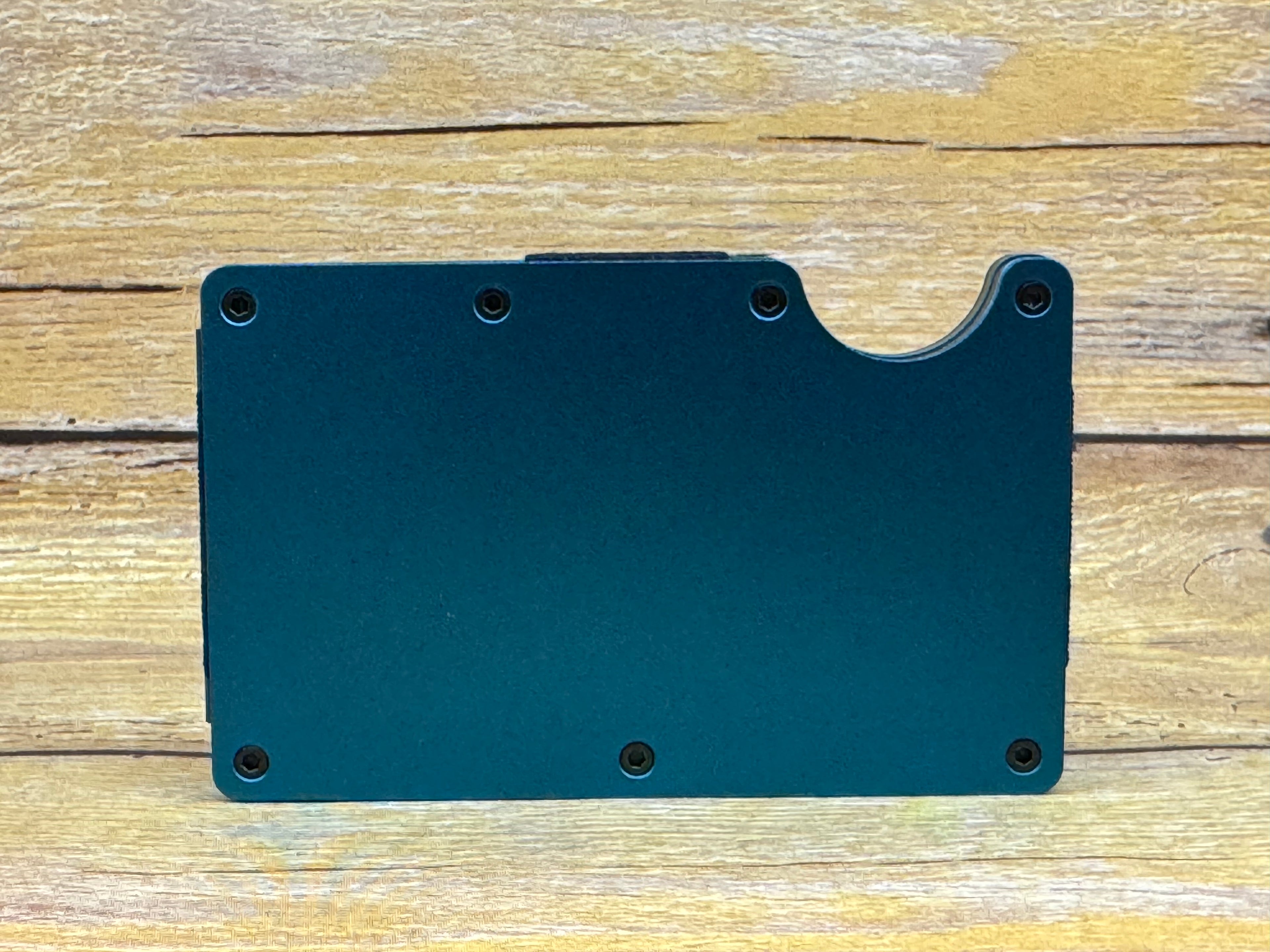 Personalized Ultra-Thin Aluminum Money Clip Wallet