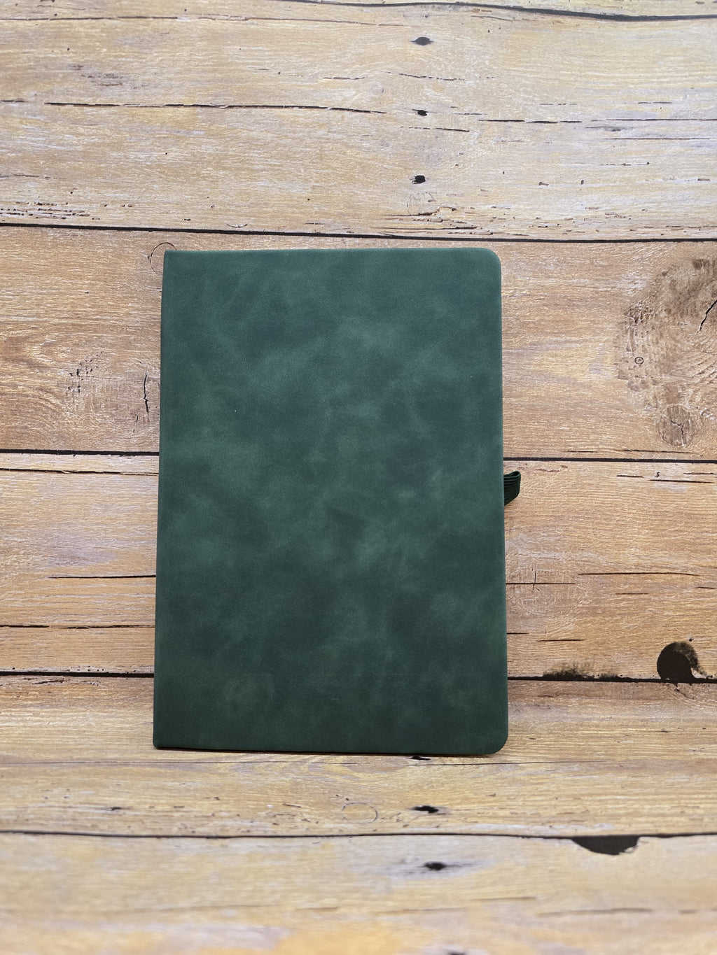 Personalized Hardcover A5 Notebook | Fabric Cover Journal with Elastic Band